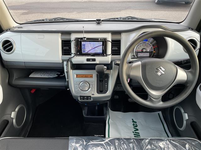 ハスラー Ｇ　４ＷＤ　社外ナビ　スマートキー　プッシュスタート　ＥＴＣ　スタッドレス積み込み　レーダーブレーキ　オートエアコン（2枚目）