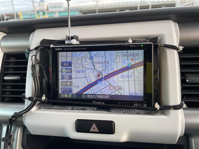 ハスラー Ｇ　４ＷＤ　社外ナビ　スマートキー　プッシュスタート　ＥＴＣ　スタッドレス積み込み　レーダーブレーキ　オートエアコン（4枚目）