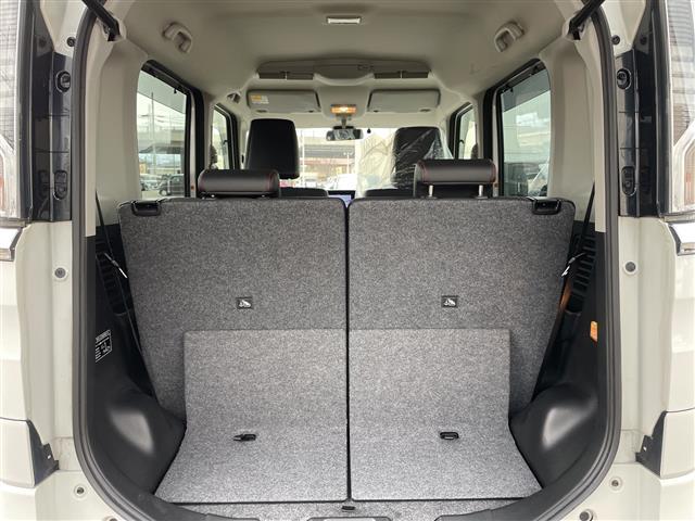 スペーシアカスタム ハイブリッドＸＳターボ　４ＷＤ　ターボ　社外メモリーナビ　フルセグＴＶ　バックカメラ　ＬＥＤヘッドライト　ＥＴＣ　シートヒーター　両側パワースライド　スマートキー　クルコン　レーダーブレーキ　純正アルミ　ハーフレザーシート（23枚目）