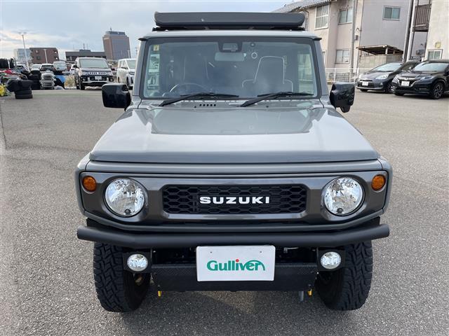 ジムニー ＸＬ　４ＷＤ　ターボ　リフトアップ　オープンカントリーＴ　ディスプレイオーディオ　ルーフラック　リアラダー　社外グリル　社外マフラー　シートカバー　スズキセーフティ　純正ＡＷ＆スタッドレス積み込み（17枚目）