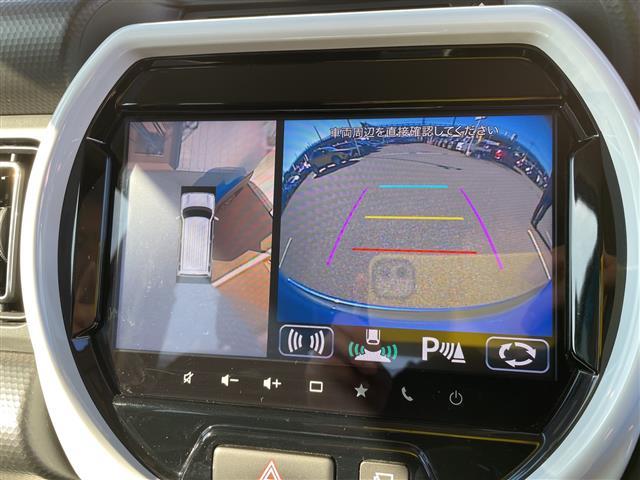 ハスラー ハイブリッドＸ　純正９型ナビ　フルセグＴＶ　全方位カメラ　ＬＥＤヘッドライト　ＥＴＣ　スマートキー　プッシュスタート　レーダーブレーキ　純正アルミホイール　クリアランスソナー　保証書　取説（11枚目）