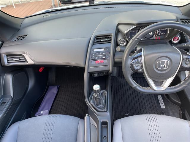 S660 α クルーズコントロール スマートキー プッシュスタート LEDヘッドライト ETC 電動ミラー 純正アルミホイール 6速MT(2枚目)