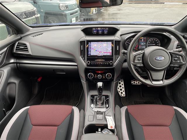 インプレッサスポーツ STIスポーツ ワンオーナー 純正ナビ フルセグTV バック&サイドカメラ LEDヘッドライト ETC パワーシート レーダークルーズ アイサイト 純正アルミホイール スマートキー Pスタート 電動ミラー(2枚目)