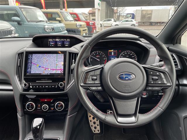 インプレッサスポーツ STIスポーツ ワンオーナー 純正ナビ フルセグTV バック&サイドカメラ LEDヘッドライト ETC パワーシート レーダークルーズ アイサイト 純正アルミホイール スマートキー Pスタート 電動ミラー(29枚目)