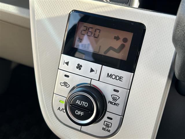 ムーヴ X SAIII スマートアシストIII 禁煙車 ワンオーナー 社外SDナビ 運転席シートヒーター フルセグ アイドリングストップ 前後ドライブレコーダー 純正アルミホイール付夏タイヤ車載 スペアキー スマートキー E(10枚目)