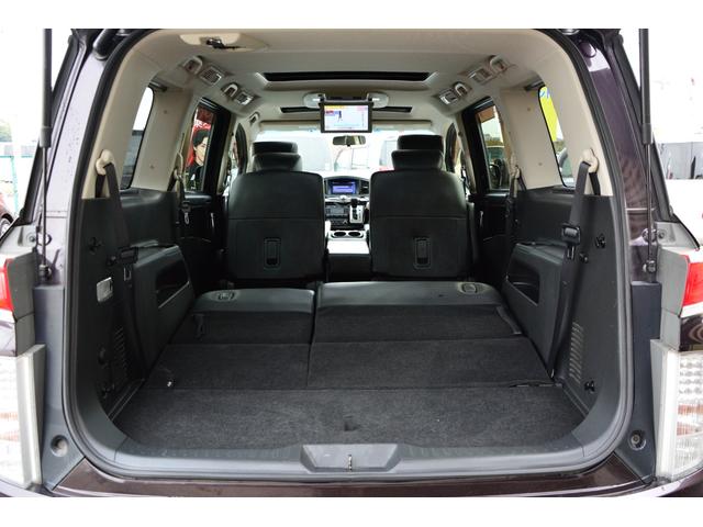 エルグランド ２５０ハイウェイスター　両側電動スライドドア　ダブルサンルーフ　ＨＤＤナビ　フルセグ　フリップダウンモニター　Ｂｌｕｅｔｏｏｔｈオーディオ　アラウンドビューモニター　プッシュスタート　スマートキー　サイドエアバッグ　ＨＩＤ（54枚目）