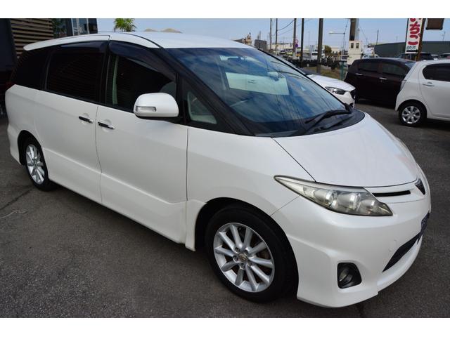 エスティマ 2.4アエラス Gエディション フリップダウンモニター 両側電動スライドドア スマートキー プッシュスタート HDDナビ Bluetoothオーディオ ミュージックサーバー バックカメラ クルーズコントロール オットマンシート(5枚目)