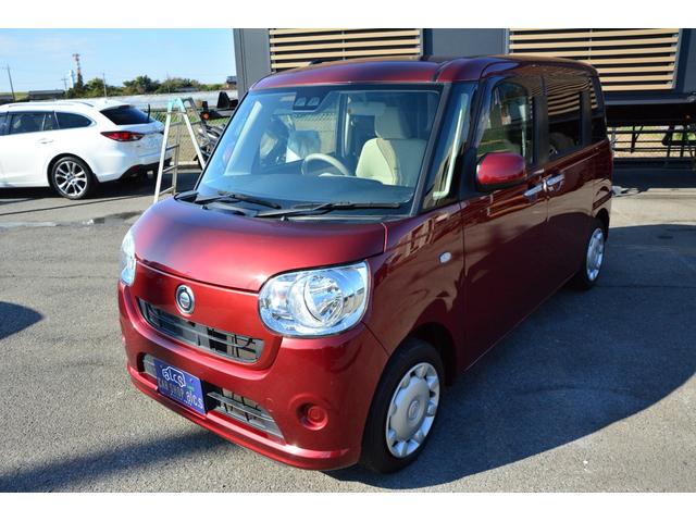 ムーヴキャンバス Ｘ　ＳＡＩＩＩ　プッシュスタート　スマートキー　衝突軽減ブレーキ　スマートアシスト　両側スライドドア　ディスプレイオーディオ　ＣＤ　ＤＶＤ　ＵＳＢ接続　オートハイビーム　アイドリングストップ　ＩＳＯ－ＦＩＸ（2枚目）