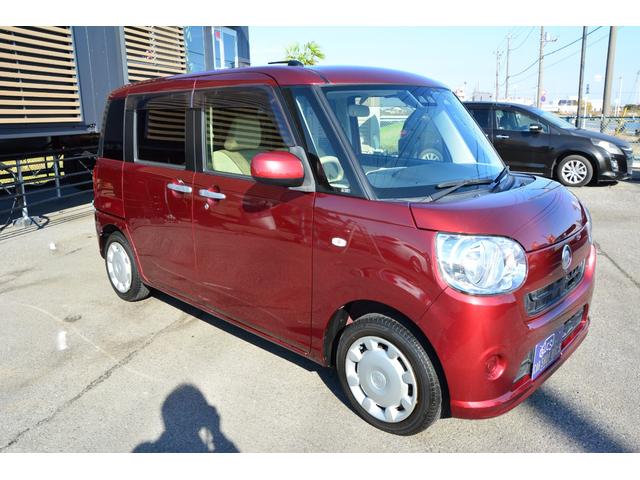 ムーヴキャンバス Ｘ　ＳＡＩＩＩ　プッシュスタート　スマートキー　衝突軽減ブレーキ　スマートアシスト　両側スライドドア　ディスプレイオーディオ　ＣＤ　ＤＶＤ　ＵＳＢ接続　オートハイビーム　アイドリングストップ　ＩＳＯ－ＦＩＸ（5枚目）