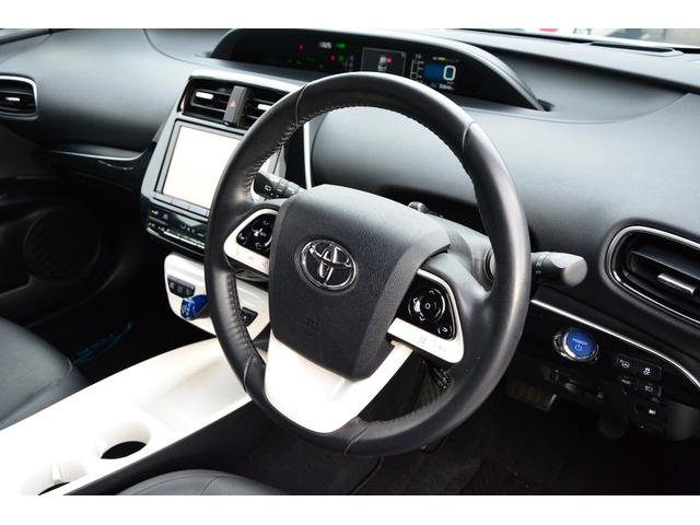 プリウス Aプレミアム プッシュスタート ヘッドアップディスプレイ アダプティブクルーズコントロール 衝突軽減ブレーキ レザーシート シートヒーター SDナビ Bluetoothオーディオ フルセグ LEDヘッドライト(24枚目)