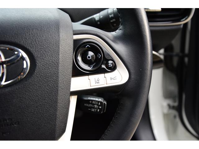 プリウス Aプレミアム プッシュスタート ヘッドアップディスプレイ アダプティブクルーズコントロール 衝突軽減ブレーキ レザーシート シートヒーター SDナビ Bluetoothオーディオ フルセグ LEDヘッドライト(25枚目)