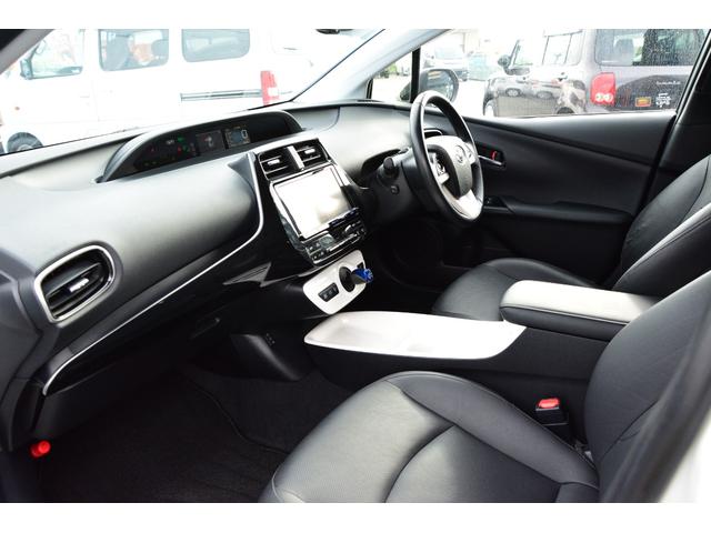 プリウス Aプレミアム プッシュスタート ヘッドアップディスプレイ アダプティブクルーズコントロール 衝突軽減ブレーキ レザーシート シートヒーター SDナビ Bluetoothオーディオ フルセグ LEDヘッドライト(38枚目)