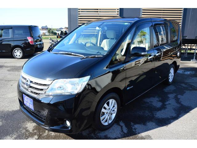 セレナ 20G S-ハイブリッド アルパインフリップダウンモニター 両側電動スライドドア プッシュスタート スマートキー SDナビ Bluetoothオーディオ バックカメラ サイドカメラ DVD フルセグ パノラマルーフ クルコン(2枚目)