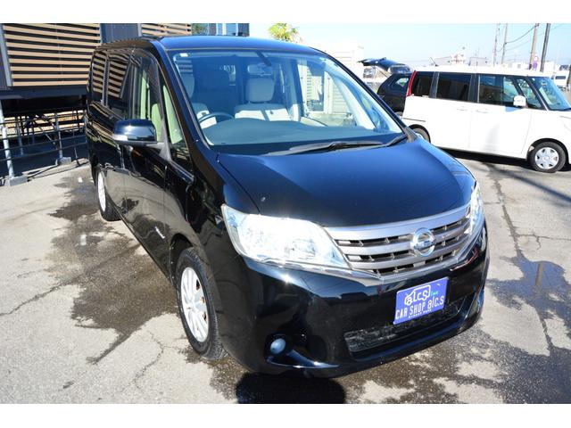 セレナ 20G S-ハイブリッド アルパインフリップダウンモニター 両側電動スライドドア プッシュスタート スマートキー SDナビ Bluetoothオーディオ バックカメラ サイドカメラ DVD フルセグ パノラマルーフ クルコン(4枚目)