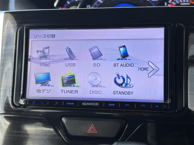 タント カスタムRS SA /ナビ(MDV-D502BT)/TV/CD/DVD/Bluetooth/ETC/バックカメラ/両側パワースライドドア/社外フロアマット/純正アルミホイール/ドアバイザー/電格ウィンカー(9枚目)