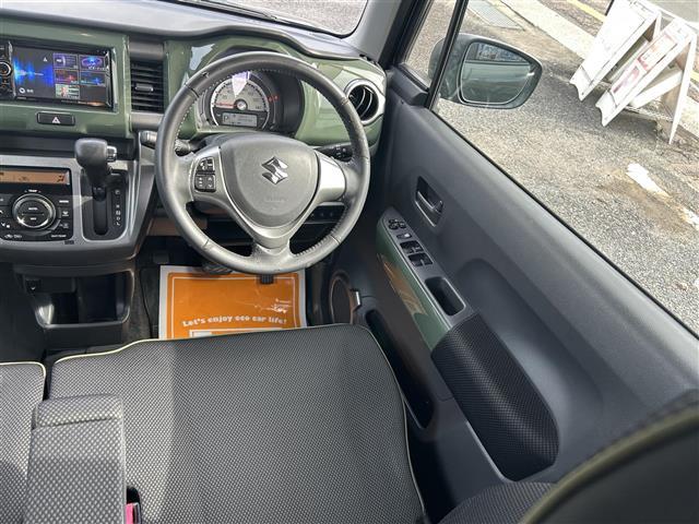 ハスラー Ｊスタイル　／ナビ（ＧＣＸ５１４）／ＴＶ／ＣＤ／ＤＶＤ／Ｂｌｕｅｔｏｏｔｈ／バックカメラ／ＥＴＣ／前席シートヒーター／純正フロアマット／社外アルミホイール／ドアバイザー／電格ウィンカーミラー（7枚目）