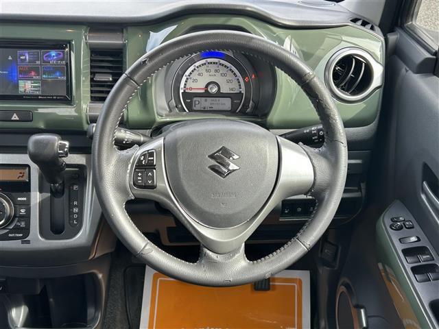 ハスラー Ｊスタイル　／ナビ（ＧＣＸ５１４）／ＴＶ／ＣＤ／ＤＶＤ／Ｂｌｕｅｔｏｏｔｈ／バックカメラ／ＥＴＣ／前席シートヒーター／純正フロアマット／社外アルミホイール／ドアバイザー／電格ウィンカーミラー（9枚目）