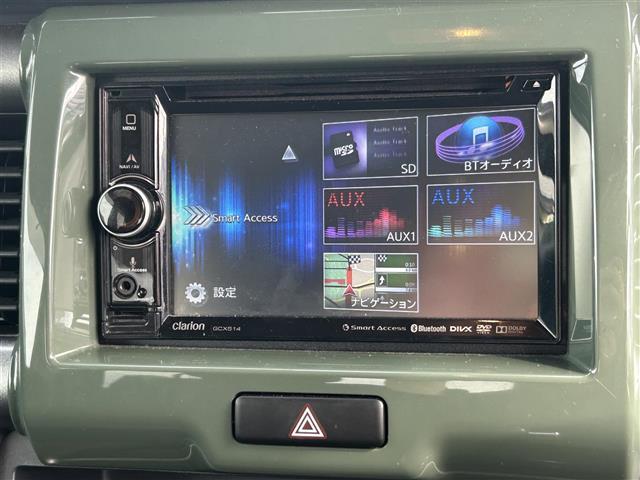 ハスラー Ｊスタイル　／ナビ（ＧＣＸ５１４）／ＴＶ／ＣＤ／ＤＶＤ／Ｂｌｕｅｔｏｏｔｈ／バックカメラ／ＥＴＣ／前席シートヒーター／純正フロアマット／社外アルミホイール／ドアバイザー／電格ウィンカーミラー（13枚目）