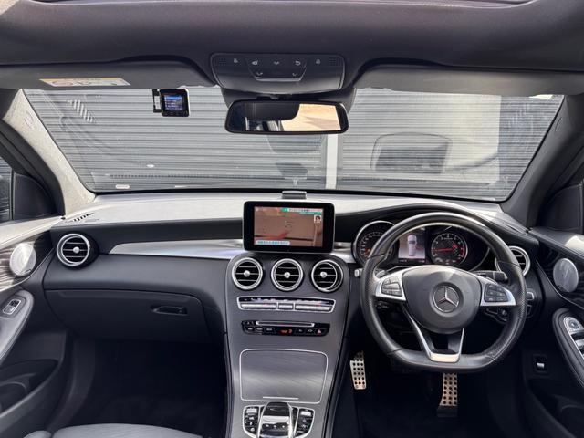 ＧＬＣ ＧＬＣ４３　４マチック　・パノラミックスライディングルーフ・前後ドライブレコーダー・全周囲カメラ・アダプティブクルーズコントロール・コーナーセンサー・ＥＴＣ・Ｂｕｒｍｅｓｔｅｒサウンド・ナビ・ＴＶ・Ｂｌｕｅｔｏｏｔｈ・（38枚目）