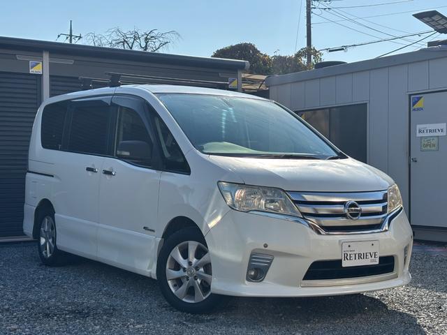 セレナ ハイウェイスターＧ　Ｓ－ハイブリッド　・１オーナー・両側電動スライドドア・コーナーセンサー・フリップダウンモニター・ナビ・ＴＶ・Ｂｌｕｅｔｏｏｔｈ・クルーズコントロール・禁煙車・内外装仕上げ済・関東仕入（6枚目）