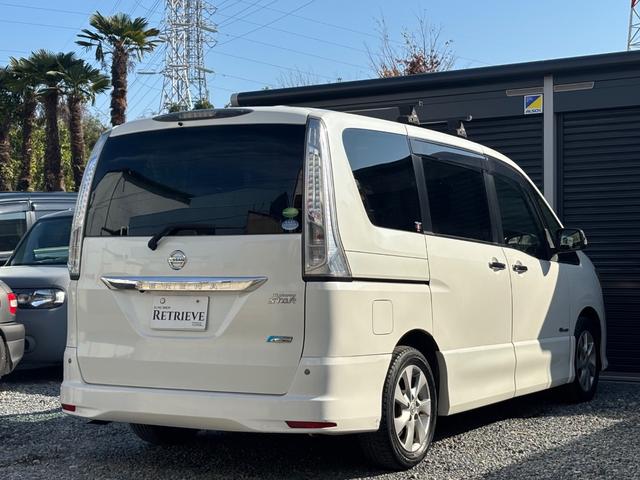 セレナ ハイウェイスターＧ　Ｓ－ハイブリッド　・１オーナー・両側電動スライドドア・コーナーセンサー・フリップダウンモニター・ナビ・ＴＶ・Ｂｌｕｅｔｏｏｔｈ・クルーズコントロール・禁煙車・内外装仕上げ済・関東仕入（8枚目）