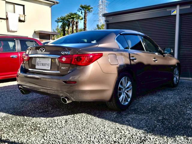 スカイライン 350GT ハイブリッド タイプP ・ナビ・全方位カメラ・BOSEスピーカー・フルセグTV・Bluetooth・前後ドライブレコーダー・ETC・革シート・パワーシート・LEDヘッドライト・禁煙車・記録簿あり・内外装仕上げ済・関東仕入れ(9枚目)