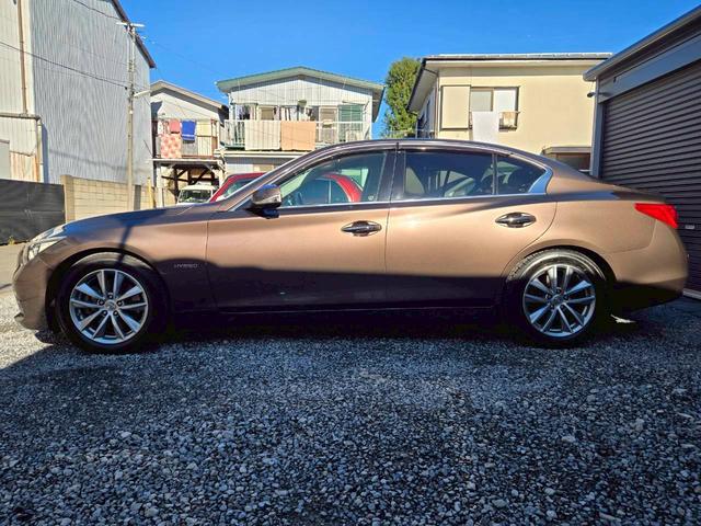 スカイライン 350GT ハイブリッド タイプP ・ナビ・全方位カメラ・BOSEスピーカー・フルセグTV・Bluetooth・前後ドライブレコーダー・ETC・革シート・パワーシート・LEDヘッドライト・禁煙車・記録簿あり・内外装仕上げ済・関東仕入れ(12枚目)