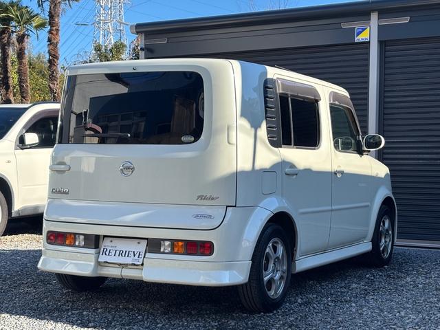 キューブ ライダー ・ワンオーナー・ナビ・TV・ETC・キーレス・車検整備付・内外装仕上げ済・関東仕入(8枚目)