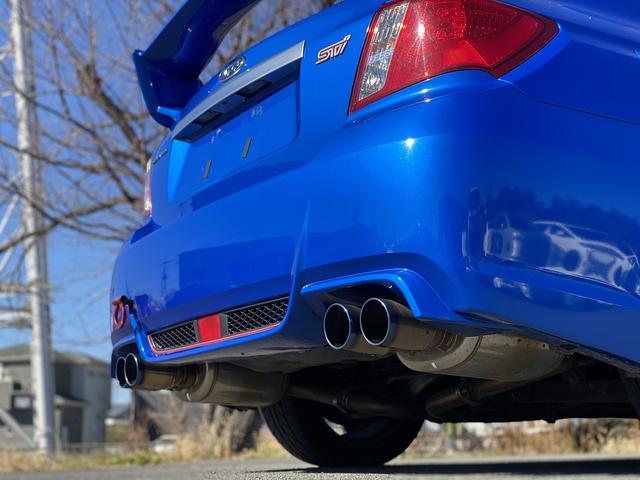 ＷＲＸ　ＳＴｉ　修復歴無　２Ｌターボ・３０８馬力　６速Ｍ／Ｔ　カロッツェリアナビ地デジ　Ｂｌｕｅｔｏｏｔｈ　　ＲＥＣＡＲＯハーフレザーシート　スマートキー　ＨＩＤライト＆フォグ　リヤウィング　純正１８アルミ(34枚目)