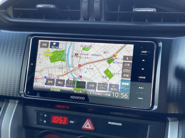 ８６ ＧＴ　１年保証付　社外ＬＥＤヘッドライト＆テールランプ　フルエアロ　リヤスポイラー　ＨＫＳマフラー　ＫＥＮＷＯＯＤメモリーナビ　フルセグＴＶ　Ｂｌｕｅｔｏｏｔｈ　ＵＳＢ　音楽ＳＤ　バックカメラ　ＥＴＣ（10枚目）