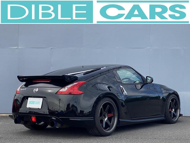 フェアレディZ バージョンS 1年保証付 記録簿付 NISMOエアロ HKS車高調 VOLKRACING19インチAW リヤウィング Bluetooth 3連メーター スマートキー キセノンライト ドラレコ 禁煙車(7枚目)