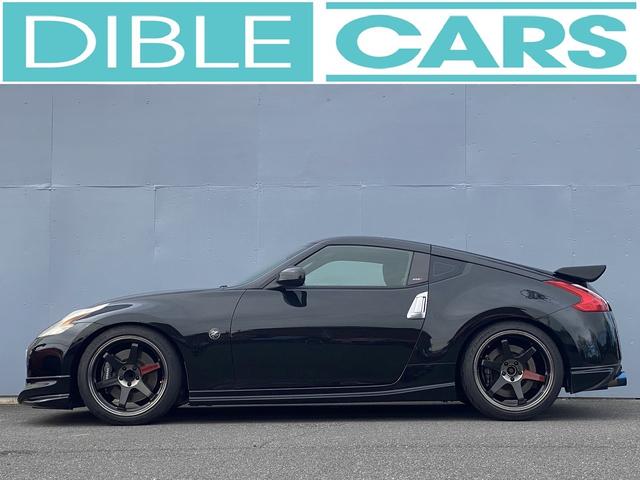 フェアレディZ バージョンS 1年保証付 記録簿付 NISMOエアロ HKS車高調 VOLKRACING19インチAW リヤウィング Bluetooth 3連メーター スマートキー キセノンライト ドラレコ 禁煙車(8枚目)