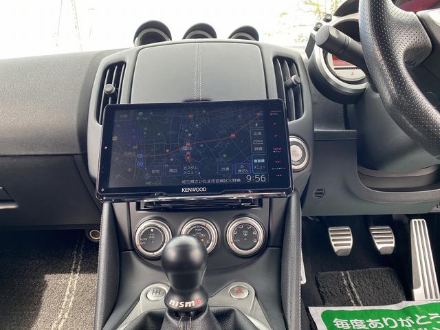 フェアレディZ バージョンS 1年保証付 記録簿付 NISMOエアロ HKS車高調 VOLKRACING19インチAW リヤウィング Bluetooth 3連メーター スマートキー キセノンライト ドラレコ 禁煙車(14枚目)