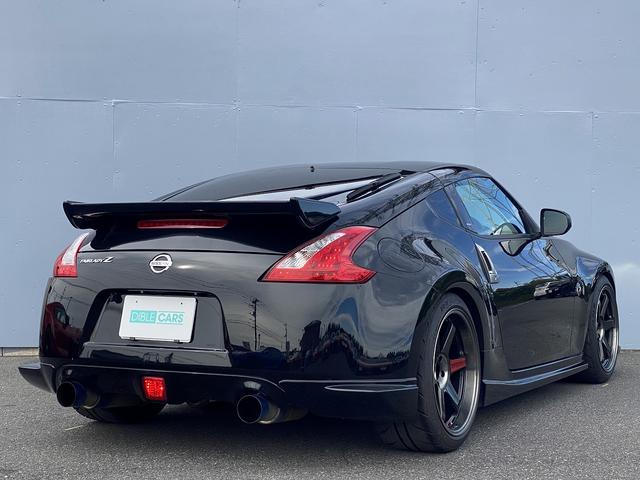 フェアレディZ バージョンS 1年保証付 記録簿付 NISMOエアロ HKS車高調 VOLKRACING19インチAW リヤウィング Bluetooth 3連メーター スマートキー キセノンライト ドラレコ 禁煙車(23枚目)