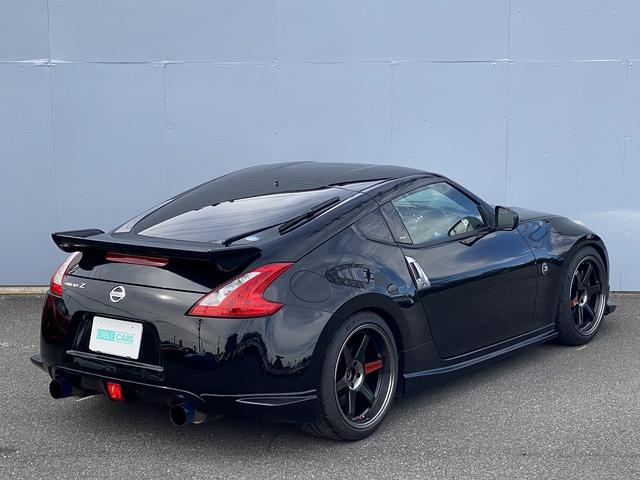 フェアレディZ バージョンS 1年保証付 記録簿付 NISMOエアロ HKS車高調 VOLKRACING19インチAW リヤウィング Bluetooth 3連メーター スマートキー キセノンライト ドラレコ 禁煙車(31枚目)