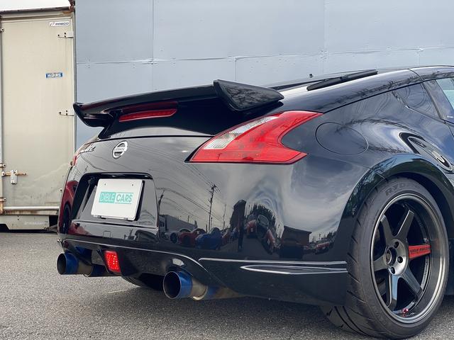 フェアレディZ バージョンS 1年保証付 記録簿付 NISMOエアロ HKS車高調 VOLKRACING19インチAW リヤウィング Bluetooth 3連メーター スマートキー キセノンライト ドラレコ 禁煙車(32枚目)
