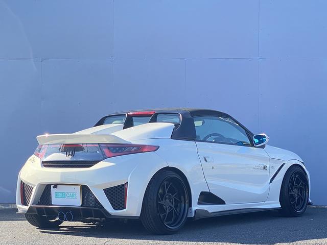 Ｓ６６０ α　Ｌｉｂｅｒｔｙ　Ｗａｌｋコンプリートカー／Ｌｉｂｅｒｔｙ　Ｗａｌｋフルエアロ／リヤウィング／ＴＥＩＮ車高調／Ｆｒｏｎｔｌｉｎｅ１６インチＡＷ／１年保証付／６速ＭＴ／禁煙車／記録簿付／ＥＴＣ（6枚目）