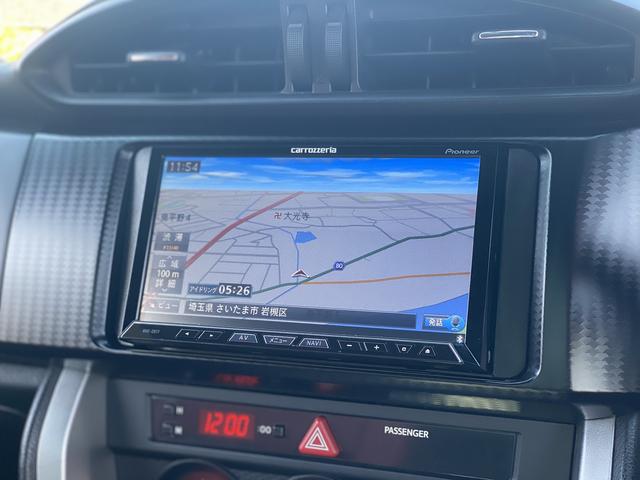 86 GT 1年保証付 6速M/T 記録簿付 TRDフルエアロ&テールスポイラー BILSTEIN車高調 BLITZ3連メーター ナビTV Bluetooth バックカメラ スマートキー プッシュスタート ETC(13枚目)