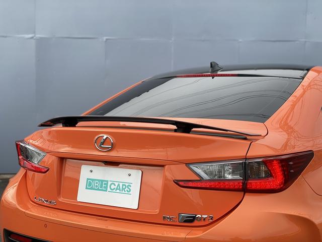 ＲＣ Ｆ カーボンエクステリアパッケージ　１年保証付　修復歴無し　新車記録簿付　ＴＶＤ　プリクラッシュセーフティ（ミリ波レーダー方式）　セミアニリン本革／ブラック＆アクセントオレンジ　エアシート　ＢＳＭ　純正ナビＴＶ　バックカメラ（34枚目）