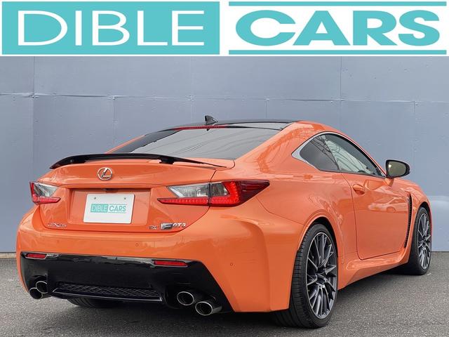 ＲＣ Ｆ カーボンエクステリアパッケージ　１年保証付　修復歴無し　新車記録簿付　ＴＶＤ　プリクラッシュセーフティ（ミリ波レーダー方式）　セミアニリン本革／ブラック＆アクセントオレンジ　エアシート　ＢＳＭ　純正ナビＴＶ　バックカメラ（39枚目）