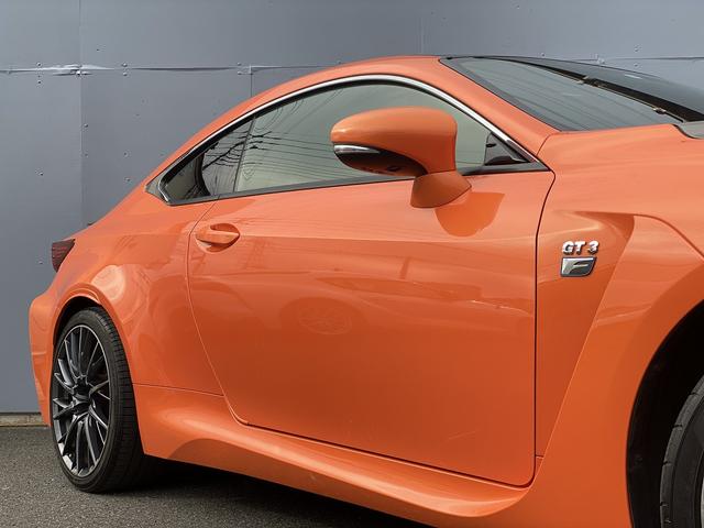 ＲＣ Ｆ カーボンエクステリアパッケージ　１年保証付　修復歴無し　新車記録簿付　ＴＶＤ　プリクラッシュセーフティ（ミリ波レーダー方式）　セミアニリン本革／ブラック＆アクセントオレンジ　エアシート　ＢＳＭ　純正ナビＴＶ　バックカメラ（41枚目）