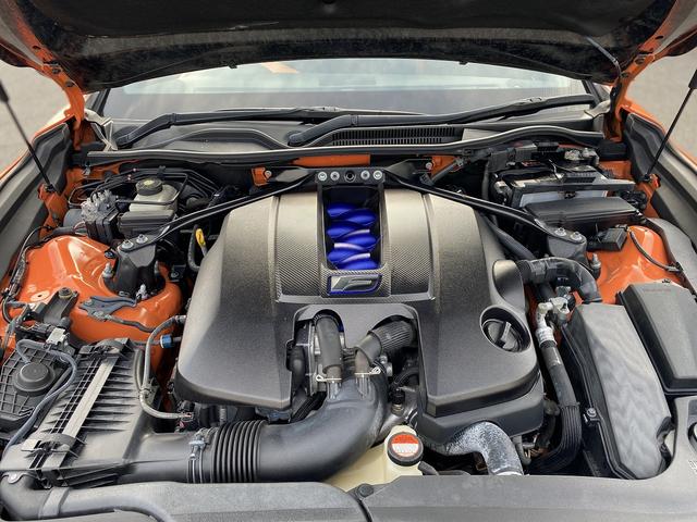 ＲＣ Ｆ カーボンエクステリアパッケージ　１年保証付　修復歴無し　新車記録簿付　ＴＶＤ　プリクラッシュセーフティ（ミリ波レーダー方式）　セミアニリン本革／ブラック＆アクセントオレンジ　エアシート　ＢＳＭ　純正ナビＴＶ　バックカメラ（43枚目）