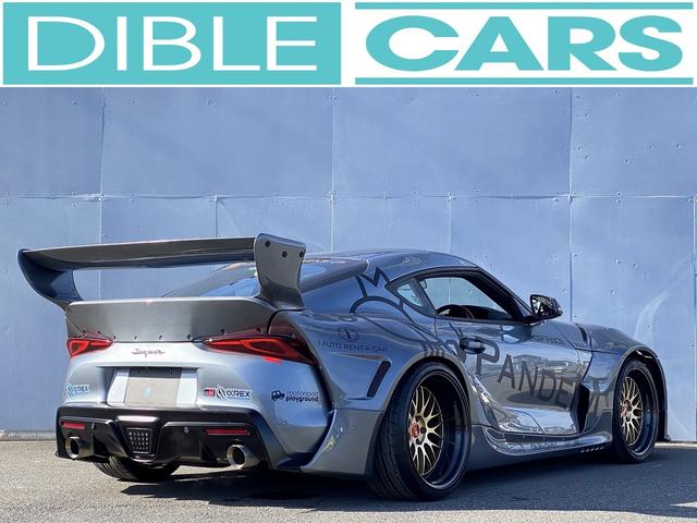 スープラ ＲＺ　Ｒｏｃｋｅｔ　Ｂｕｎｎｙワイドボディ　リヤウィング　ＢＢＳ２０インチＡＷ　ＢＬＩＴＺ車高調　ナビＴＶ　Ｂカメラ　Ｔｏｙｏｔａ　Ｓｕｐｒａ　Ｓａｆｅｔｙ　走行距離４０，９００ｋｍ　１年保証付　記録簿（6枚目）