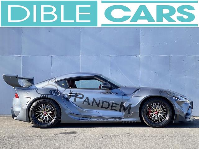 スープラ ＲＺ　Ｒｏｃｋｅｔ　Ｂｕｎｎｙワイドボディ　リヤウィング　ＢＢＳ２０インチＡＷ　ＢＬＩＴＺ車高調　ナビＴＶ　Ｂカメラ　Ｔｏｙｏｔａ　Ｓｕｐｒａ　Ｓａｆｅｔｙ　走行距離４０，９００ｋｍ　１年保証付　記録簿（10枚目）