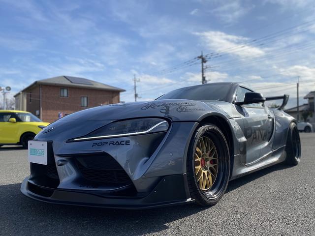 スープラ ＲＺ　Ｒｏｃｋｅｔ　Ｂｕｎｎｙワイドボディ　リヤウィング　ＢＢＳ２０インチＡＷ　ＢＬＩＴＺ車高調　ナビＴＶ　Ｂカメラ　Ｔｏｙｏｔａ　Ｓｕｐｒａ　Ｓａｆｅｔｙ　走行距離４０，９００ｋｍ　１年保証付　記録簿（44枚目）