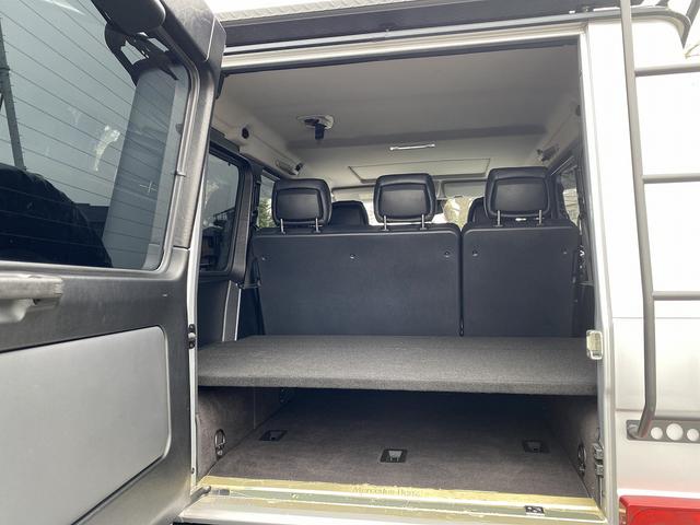 Ｇクラス Ｇ３５０　ブルーテック　ラグジュアリーＰＫＧ　当社オリジナル　プロフェッショナル仕様　リフトＵＰ　ルーフラック／リヤラダー　クラシックグリル／スチールＦバンパー　ヘッドライトガード　黒革　サンルーフ　ナビＴＶ　ブラックＡＷ（32枚目）