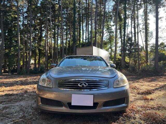 スカイライン 250GT タイプP ETC ナビ アルミホイール オートライト HID AT シートヒーター キーレスエントリー 盗難防止システム パワーシート CD DVD再生 衝突安全ボディ ABS ESC エアコン(12枚目)