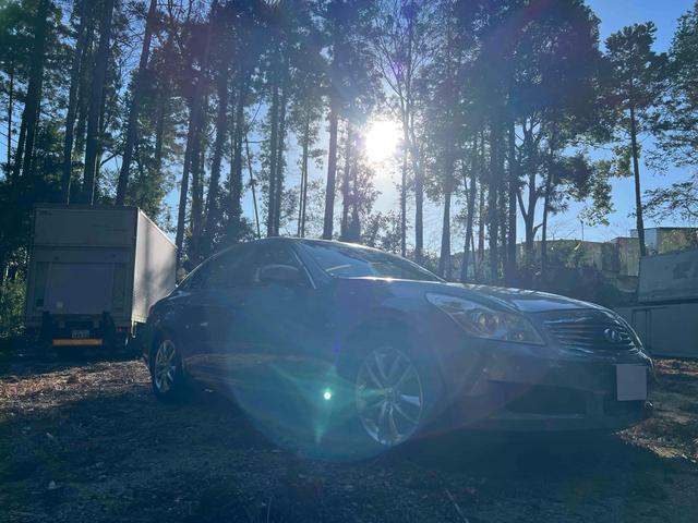 スカイライン 250GT タイプP ETC ナビ アルミホイール オートライト HID AT シートヒーター キーレスエントリー 盗難防止システム パワーシート CD DVD再生 衝突安全ボディ ABS ESC エアコン(22枚目)