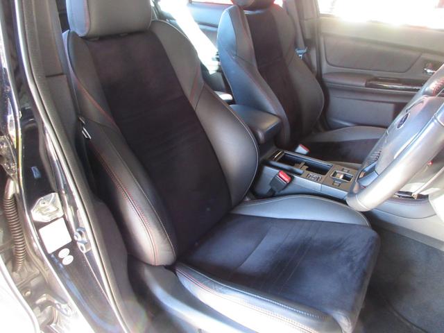 ＷＲＸ Ｓ４ ２．０ＧＴ－Ｓアイサイト　後期Ｄ型　ＳＴＩドライカーボンＧＴウイング　ＳＴＩフロントスポイラー　ＳＴＩサイドスポイラー　ＳＴＩリアアンダーウイング　純正ナビ　ＥＴＣ　シートヒーター　バックカメラ　フロントカメラ（29枚目）