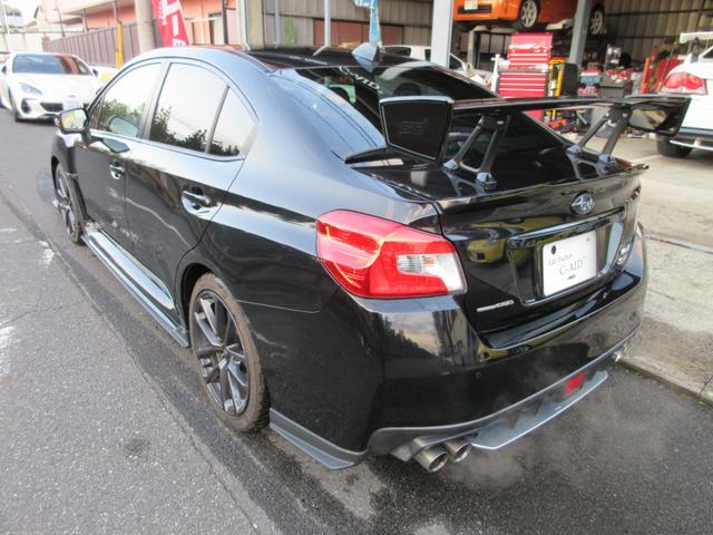 ＷＲＸ Ｓ４ ２．０ＧＴ－Ｓアイサイト　後期Ｄ型　ＳＴＩドライカーボンＧＴウイング　ＳＴＩフロントスポイラー　ＳＴＩサイドスポイラー　ＳＴＩリアアンダーウイング　純正ナビ　ＥＴＣ　シートヒーター　バックカメラ　フロントカメラ（63枚目）